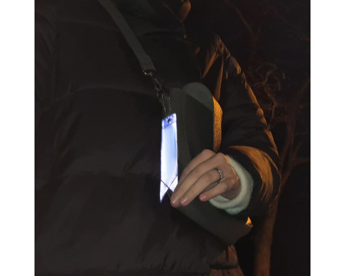 Брелок флікер світловідбивний silver 2001000625406