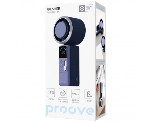 Портативний вентилятор Proove Fresher blue 2003000312294 6901116717667