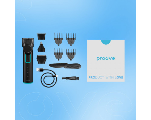 Універсальний тример Proove Dorian 5in1 black 2003000293258 6901119081390