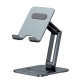 Підставка для планшету Baseus Desktop Biaxial Foldable Metal Stand gray