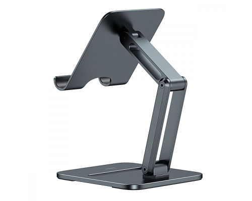 Підставка для планшету Baseus Desktop Biaxial Foldable Metal Stand gray