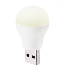 USB Led лампа 1w warm