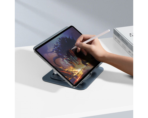 Підставка для ноутбука Baseus UltraStable Pro Series (Three-Fold Version) gray 2003000175530 6932172636715