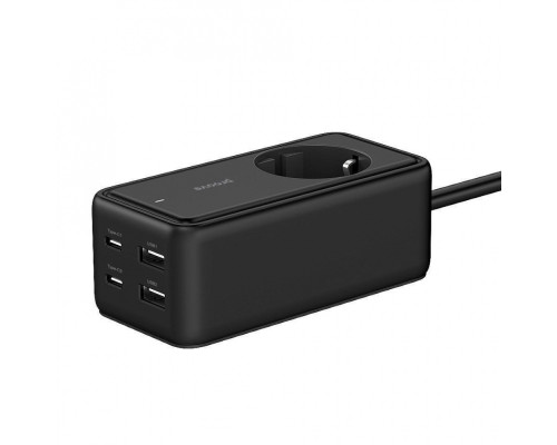 Мережевий фільтр Proove Power Strip Homester PD-03 1AC 65W (2 Type-C + 2USB) black 2001001217167 6900111834089