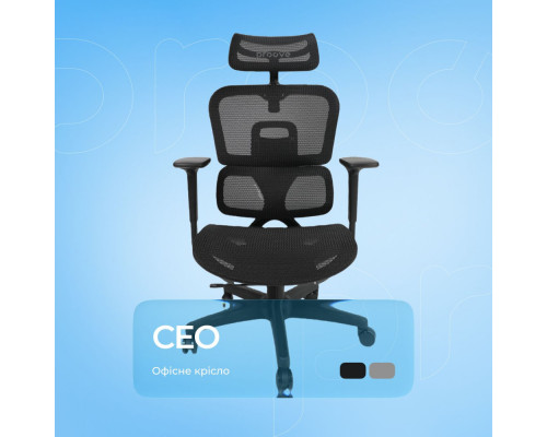 Ергономічне крісло Proove CEO black 2003000319156 6901116688332