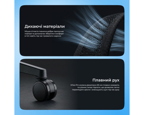 Ергономічне крісло Proove CEO black 2003000319156 6901116688332