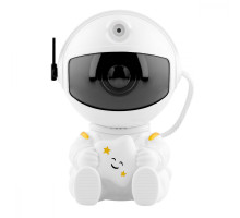 Лазерний нічник-проектор зоряного неба Astronaut Star white 2001001532543