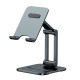 Підставка для телефону Baseus Desktop Biaxial Foldable Metal Stand gray