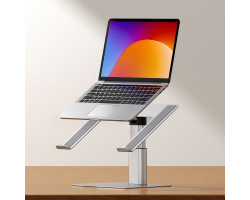 Підставка для ноутбука Baseus Metal Adjustable Laptop Stand Silver silver 2001000965304 6932172608552