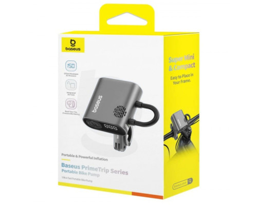 Портативний Міні Насос Baseus PrimeTrip Series black 2003000211139 6932172665890