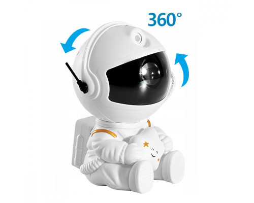 Лазерний нічник-проектор зоряного неба Astronaut Star black 2001001532550