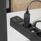 Мережевий фільтр Proove Power Strip P-03 (3 розетки + 4 USB + 2 Type-C) 2М black 2001000645053 6900111991225