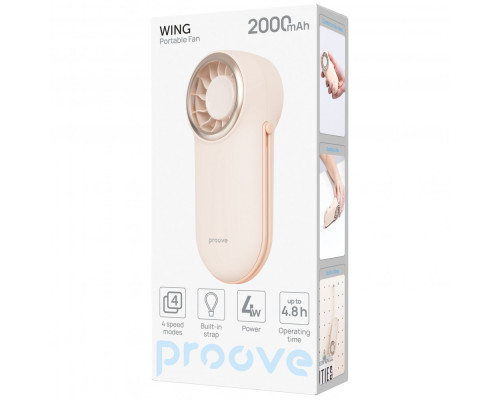 Портативний вентилятор Proove Wing blue 2003000312263 6901114912699