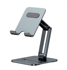 Підставка для планшету Baseus Desktop Biaxial Foldable Metal Stand grey