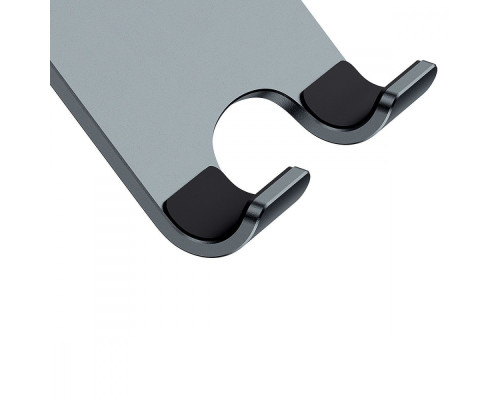 Підставка для планшету Baseus Desktop Biaxial Foldable Metal Stand grey