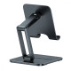Підставка для планшету Baseus Desktop Biaxial Foldable Metal Stand grey