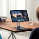 Підставка для планшету Baseus Desktop Biaxial Foldable Metal Stand grey