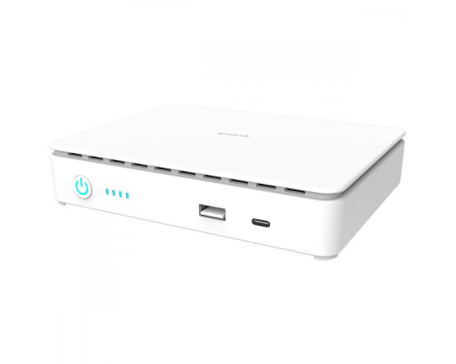 Портативне джерело безперебійного живлення Proove Mini DC UPS 35W 15600mAh white 2003000214949 6901111338522