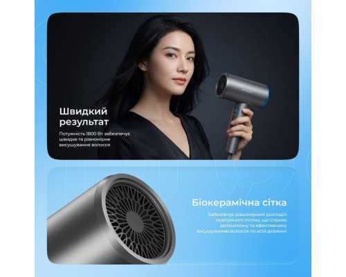 Фен Proove Tyson (1800W) gray 2003000300253 6901111857962