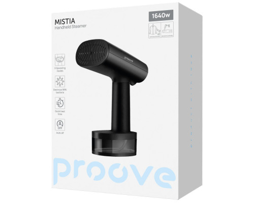 Відпарювач Proove Mistia (1640W) black 2003000302011 6901115467587