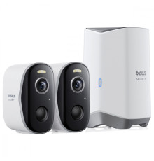 Набір камер Baseus Security 2K N1 Plus Outdoor (2pcs) white