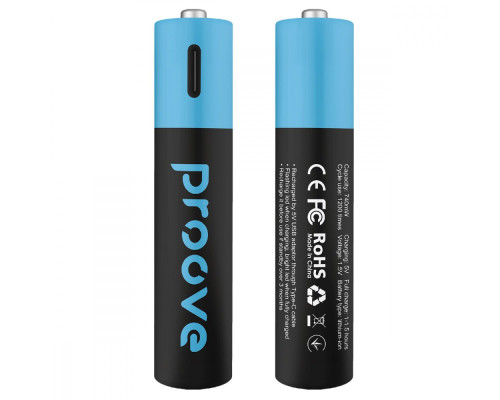 Акумуляторні батарейки Proove Compact Energy AAA 2 pcs black 2001001802394 6901119324121