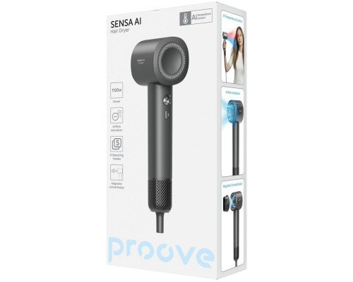 Фен Proove Sensa AI (1100W) gray 2003000310207 6901118777492