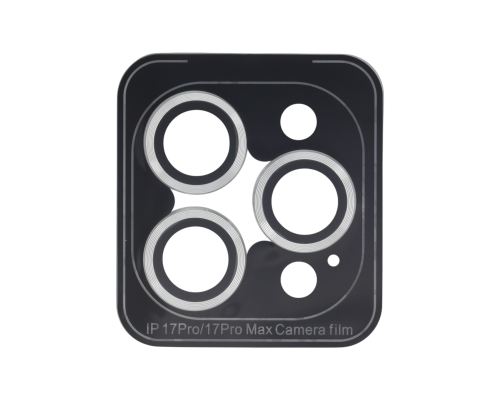 Захисне скло камери GERMES для iPhone 17 Pro, 17 Pro Max silver PLS-00-00157856