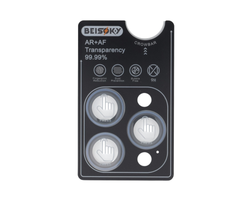 Захисне скло камери BEISOKY PVD для iPhone 17 Pro, 17 Pro Max deep blue PLS-00-00160117