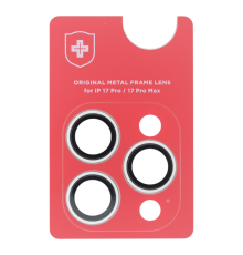 Захисне скло камери +NEU Chatel Metal Frame для Apple iPhone 17 Pro, 17 Pro Max silver PLS-00-00154988