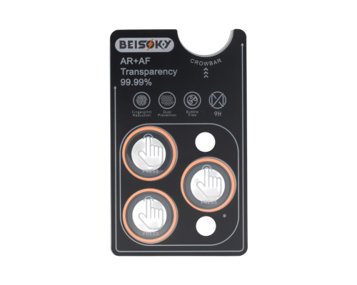 Захисне скло камери BEISOKY PVD для iPhone 17 Pro, 17 Pro Max cosmic orange PLS-00-00160118