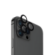 Захисне скло камери +NEU Chatel Metal Frame для Apple iPhone 15 Pro, 15 Pro Max black PLS-00-00154980