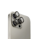 Захисне скло камери +NEU Chatel Metal Frame для Apple iPhone 15 Pro, 15 Pro Max natural PLS-00-00154981