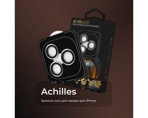 Захисне скло камери Proove Achilles для iPhone 15 Pro, 15 Pro Max dark blue PLS-00-00158442