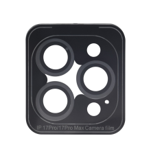 Захисне скло камери GERMES для iPhone 17 Pro, 17 Pro Max black PLS-00-00157855