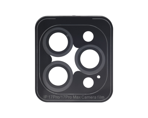 Захисне скло камери GERMES для iPhone 17 Pro, 17 Pro Max black PLS-00-00157855