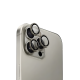 Захисне скло камери +NEU Chatel Metal Frame для Apple iPhone 16 Pro, 16 Pro Max natural PLS-00-00154985