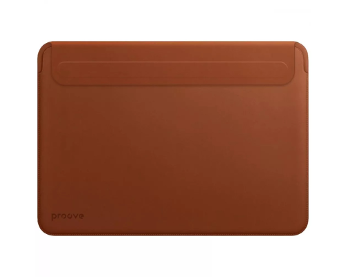 Чохол Proove Skin Leather Sleeve MacBook 15.4 (16.2) brown beige PLS-00-00136701
