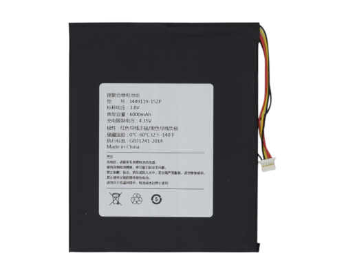 Акумулятор для Alldocube 3449119-1S2P (OEM) PLS-00-00161710