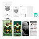 Захисне скло Privacy Hoco Bear Shield Apple iPhone 17 Pro black PLS-00-00157968