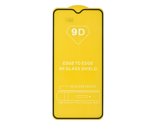 Захисне скло в тех упаковці для Realme 5 Pro Full Glue (0.3мм 2.5D) black PLS-00-00133333