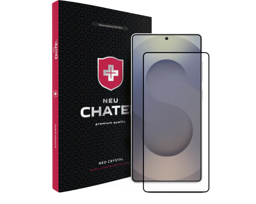 Захисне скло +NEU Chatel Ultra Clear AR для Samsung S938 Galaxy S25 Ultra Black PLS-00-00155100