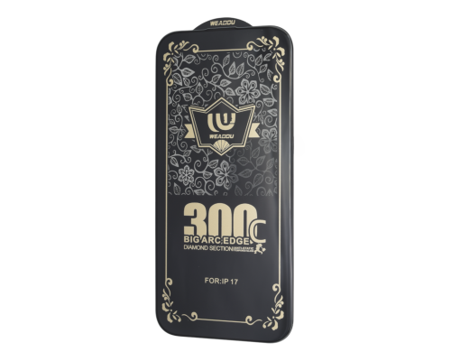 Захисне скло WEADDU 300C ESD Apple iPhone 17 4D black PLS-00-00145794
