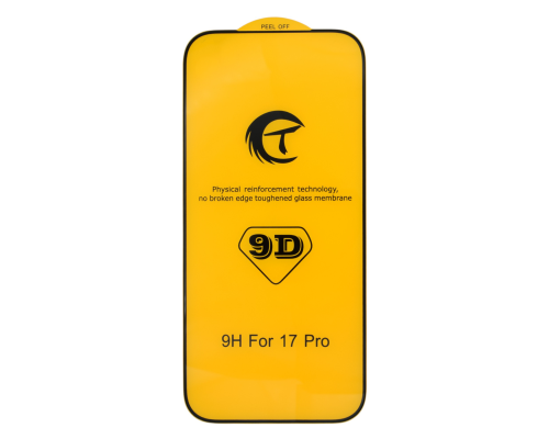 Захисне скло CT 9D для iPhone 17 Pro Full Glue black PLS-00-00145739