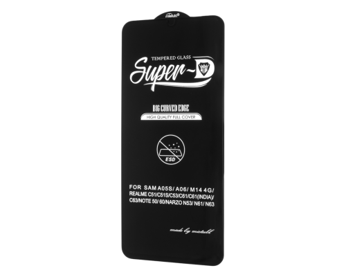 Захисне скло MIETUBL Super D ESD Samsung A057 Galaxy A05s black PLS-00-00146746