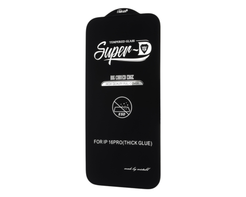 Захисне скло MIETUBL Super D ESD Apple iPhone 16 Pro black PLS-00-00146726
