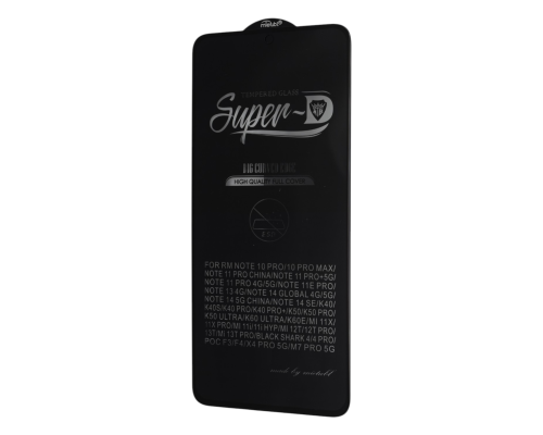 Захисне скло MIETUBL Super D ESD Xiaomi Redmi Note 10 Pro black PLS-00-00151274