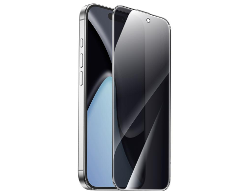 Захисне скло Privacy Hoco Bear Shield Apple iPhone 15 Pro Max black PLS-00-00157948