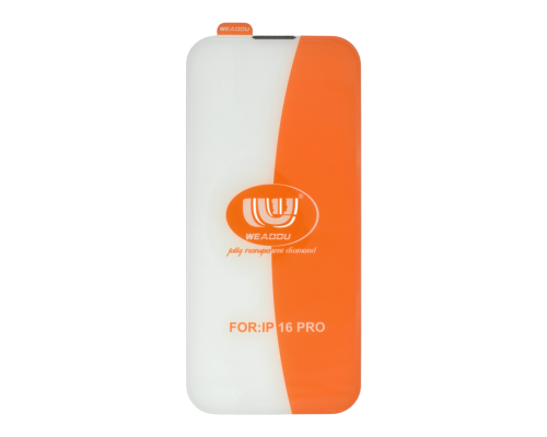Захисне скло WEADDU Diamond FT Apple iPhone 16 Pro 4D clear PLS-00-00156197