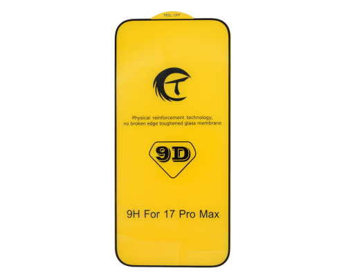 Захисне скло CT 9D для iPhone 17 Pro Max Full Glue black PLS-00-00145740